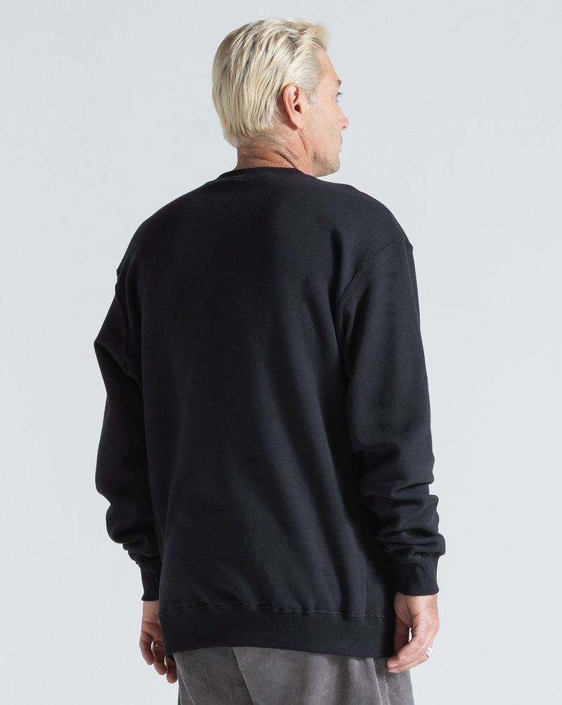 Moletom Careca Volcom Free Fall Preto