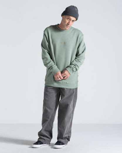 Moletom Careca Volcom Free Fall Verde Claro