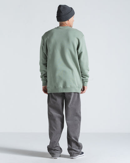 Moletom Careca Volcom Free Fall Verde Claro