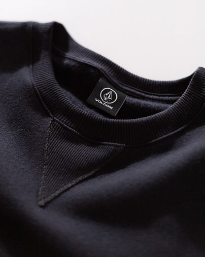 Moletom Careca Volcom Operzone Preto