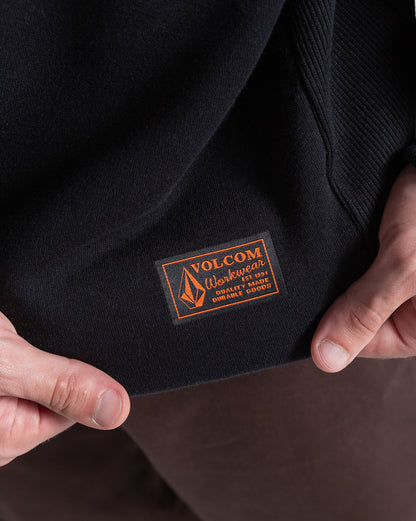 Moletom Careca Volcom Operzone Preto