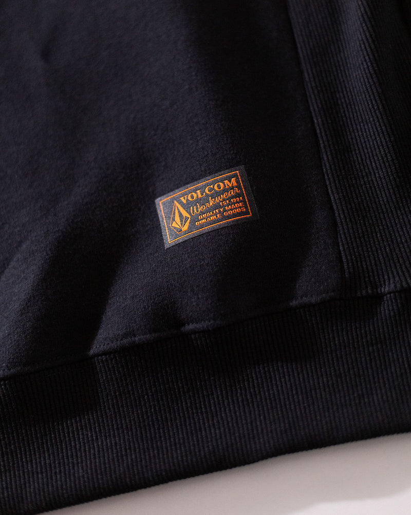 Moletom Careca Volcom Operzone Preto