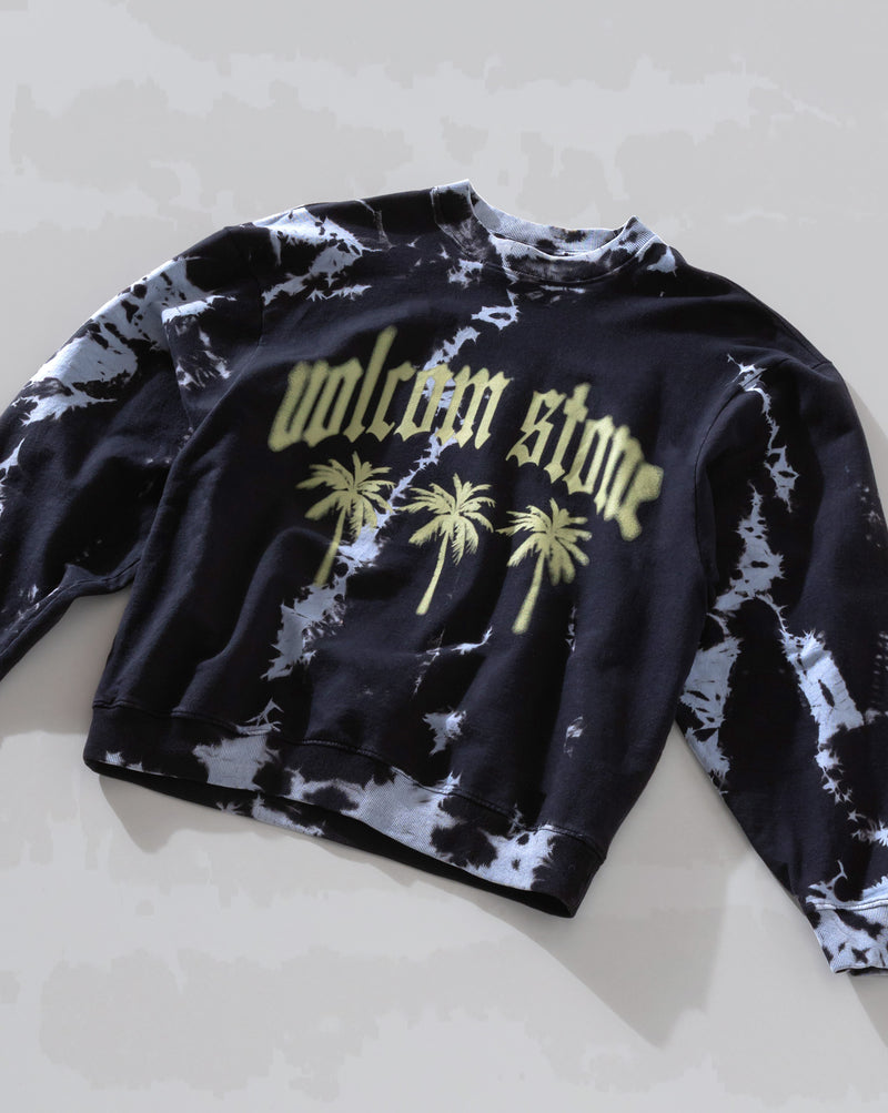 Moletom Careca Volcom Stone Palms Preto