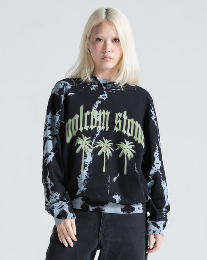Moletom Careca Volcom Stone Palms Preto