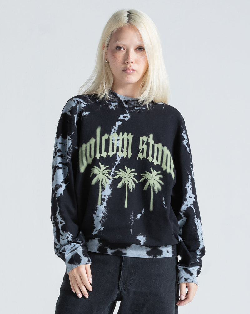 Moletom Careca Volcom Stone Palms Preto