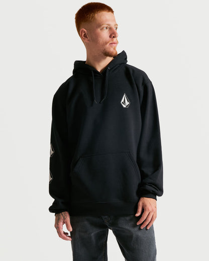 Moletom Volcom Canguru Iconic Preto