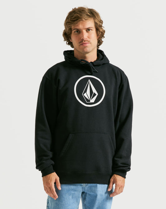 Moletom Volcom Canguru Volstoned Preto
