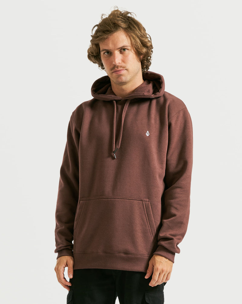 Moletom Volcom Canguru Single Stone Vinho