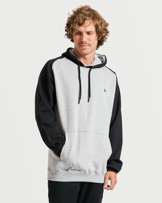 Moletom Volcom Canguru Homak Cinza