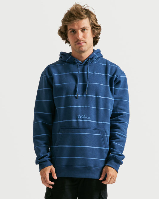 Moletom Volcom Canguru Exception Azul