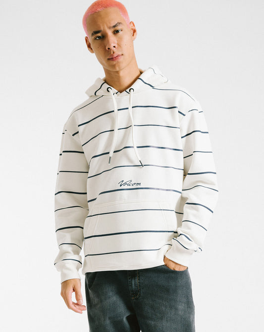 Moletom Volcom Canguru Exception Off White