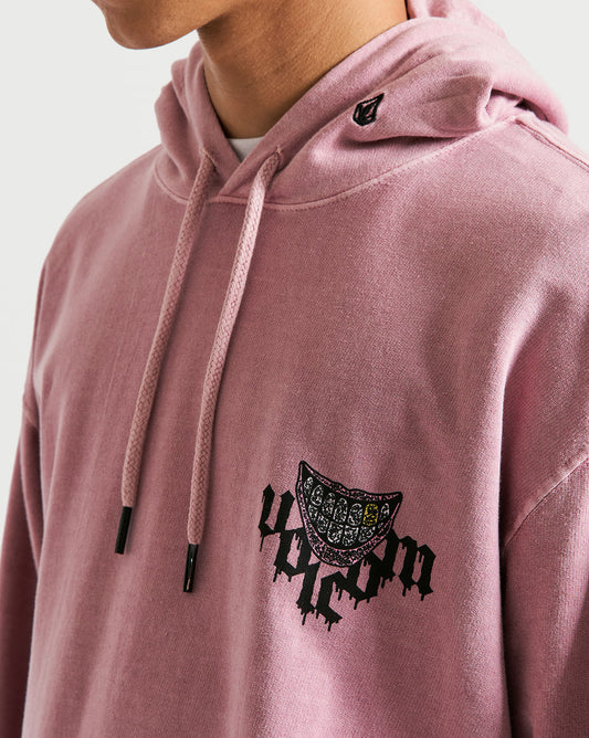 Moletom Volcom Canguru Creeper Pink