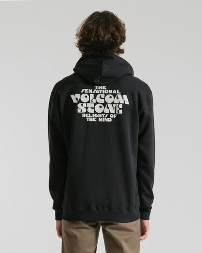 Moletom Volcom Canguru Earth Tripper II Preto