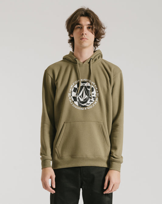 Moletom Volcom Canguru Black Friday Militar