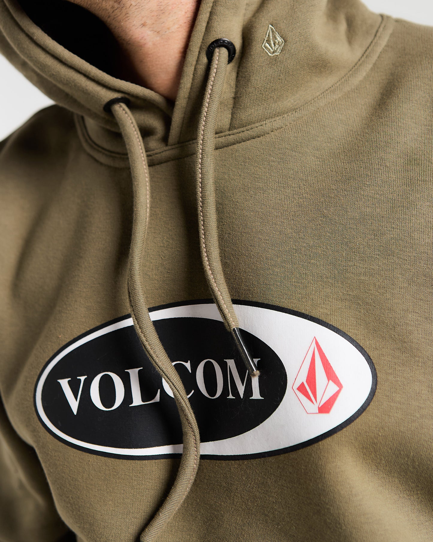 Moletom Volcom Canguru Elipstone Militar