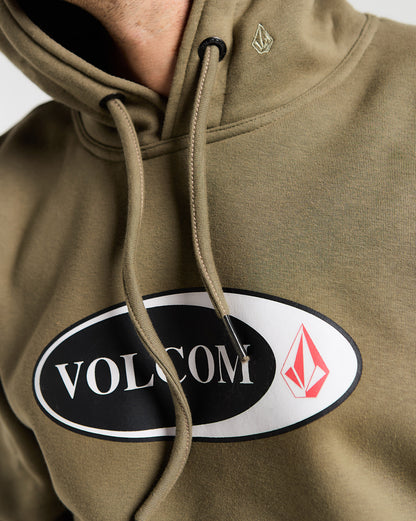 Moletom Volcom Canguru Elipstone Militar