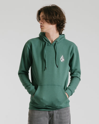 Moletom Volcom Canguru Iconic Stone Verde