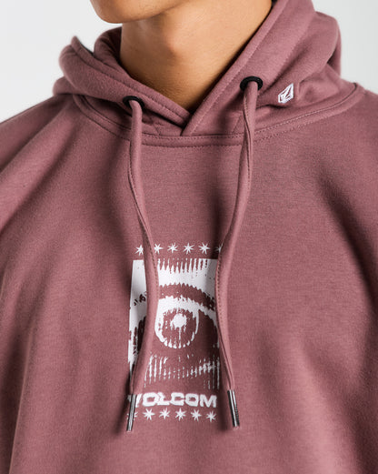 Moletom Volcom Canguru Watanite Bordô