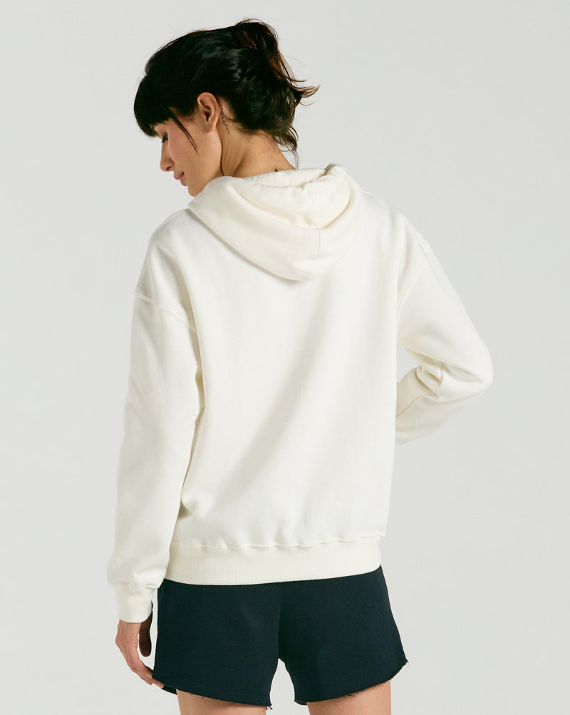 Moletom Volcom Canguru Stone Heart Off White