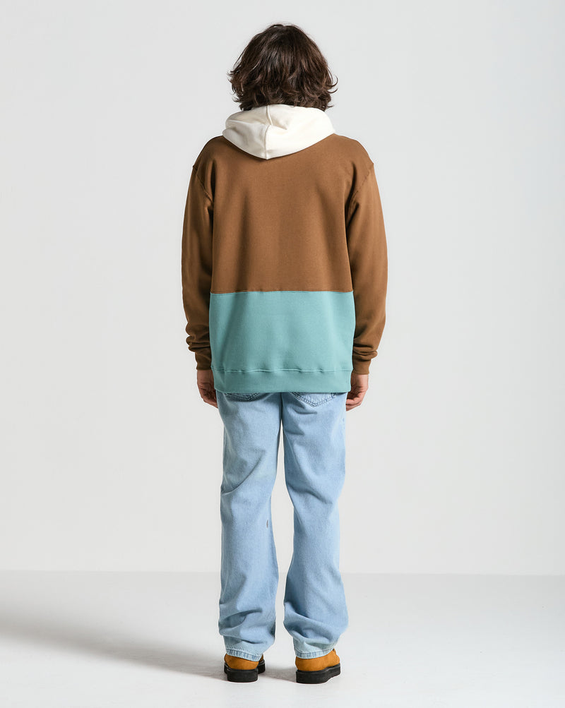 Moletom Volcom Canguru Forzee Marrom