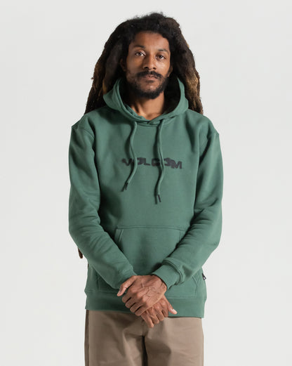 Moletom Volcom Canguru Stone Explorer Verde