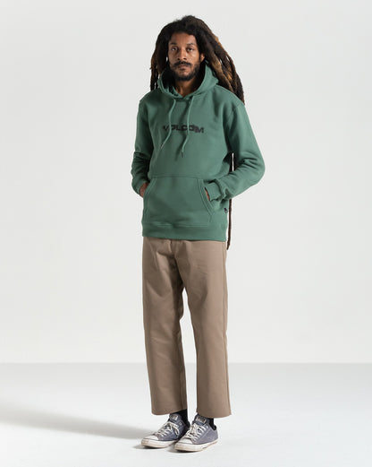 Moletom Volcom Canguru Stone Explorer Verde