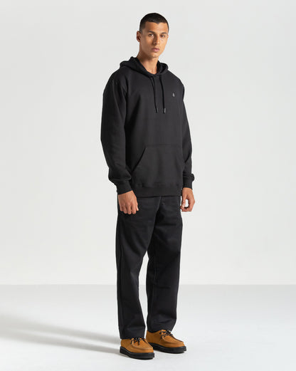 Moletom Volcom Canguru Clear Stone Preto