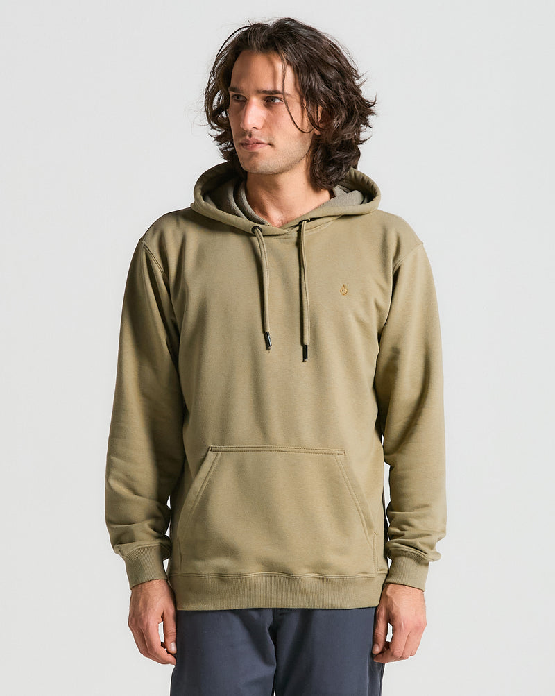 Moletom Volcom Canguru Clear Stone Verde