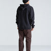 Moletom Canguru Aberto Volcom Single Stone Preto