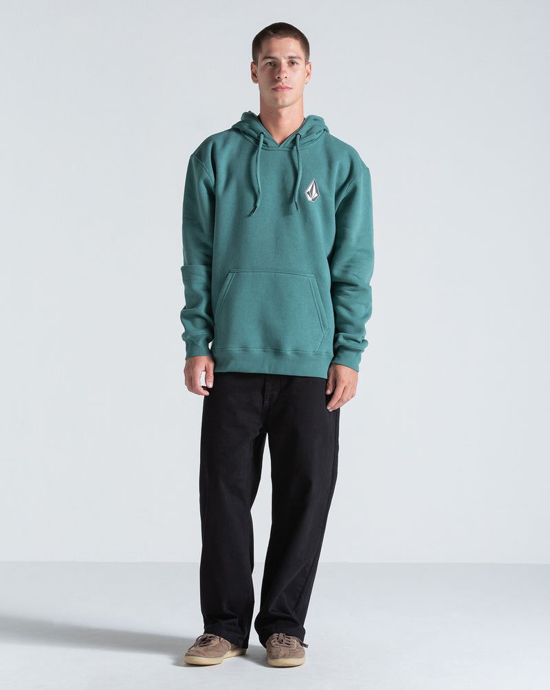 Moletom Canguru Volcom Iconic Stone Verde