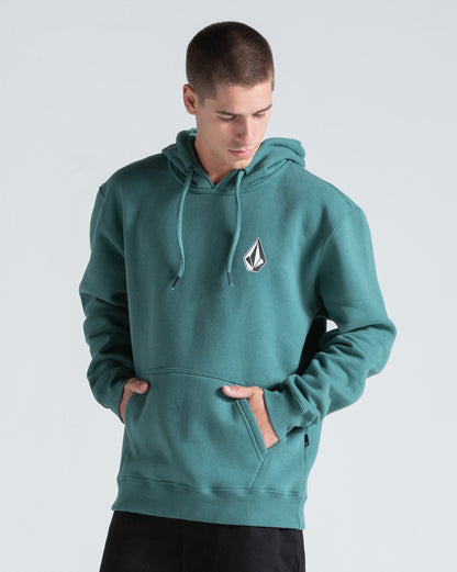 Moletom Canguru Volcom Iconic Stone Verde