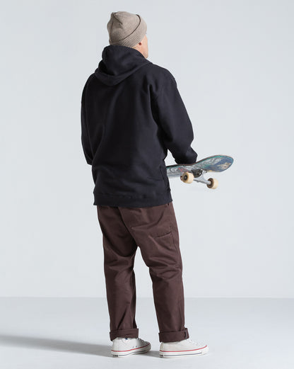 Moletom Canguru Volcom Single Stone Preto