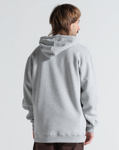 Moletom Canguru Volcom Single Stone Mescla Cinza