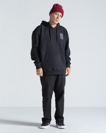 Moletom Canguru Volcom Embrace Strange Preto