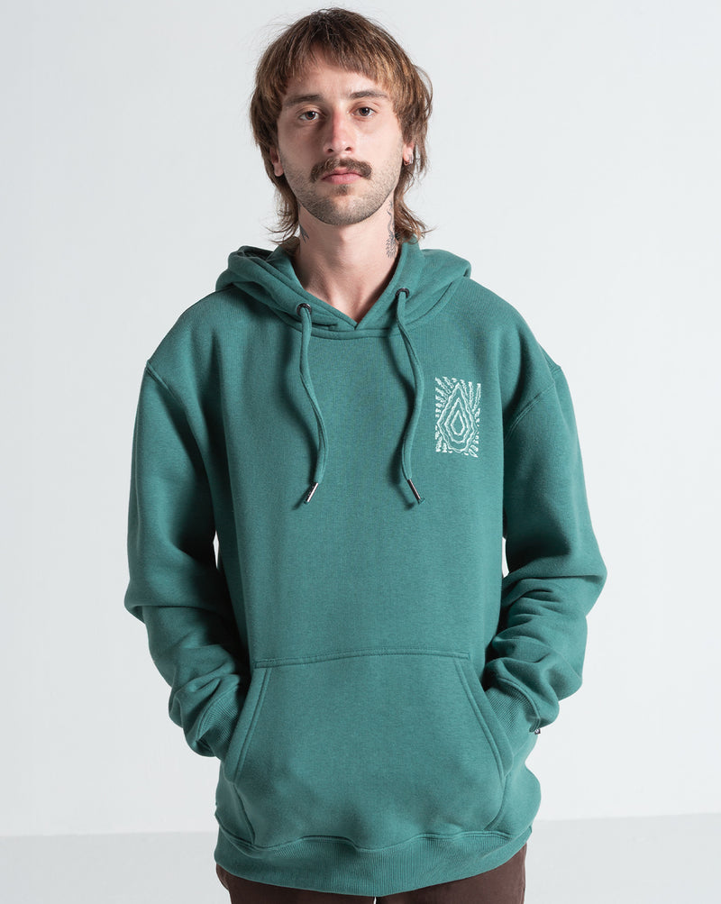Moletom Canguru Volcom Embrace Strange Verde