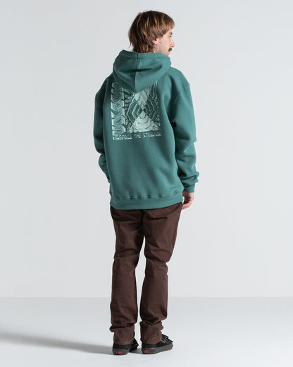 Moletom Canguru Volcom Embrace Strange Verde