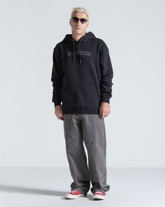 Moletom Canguru Volcom Graphic Preto