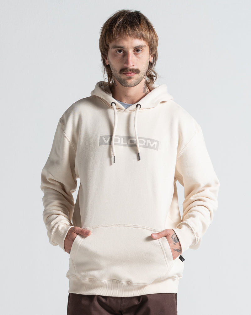 Moletom Canguru Volcom Graphic Vintage White