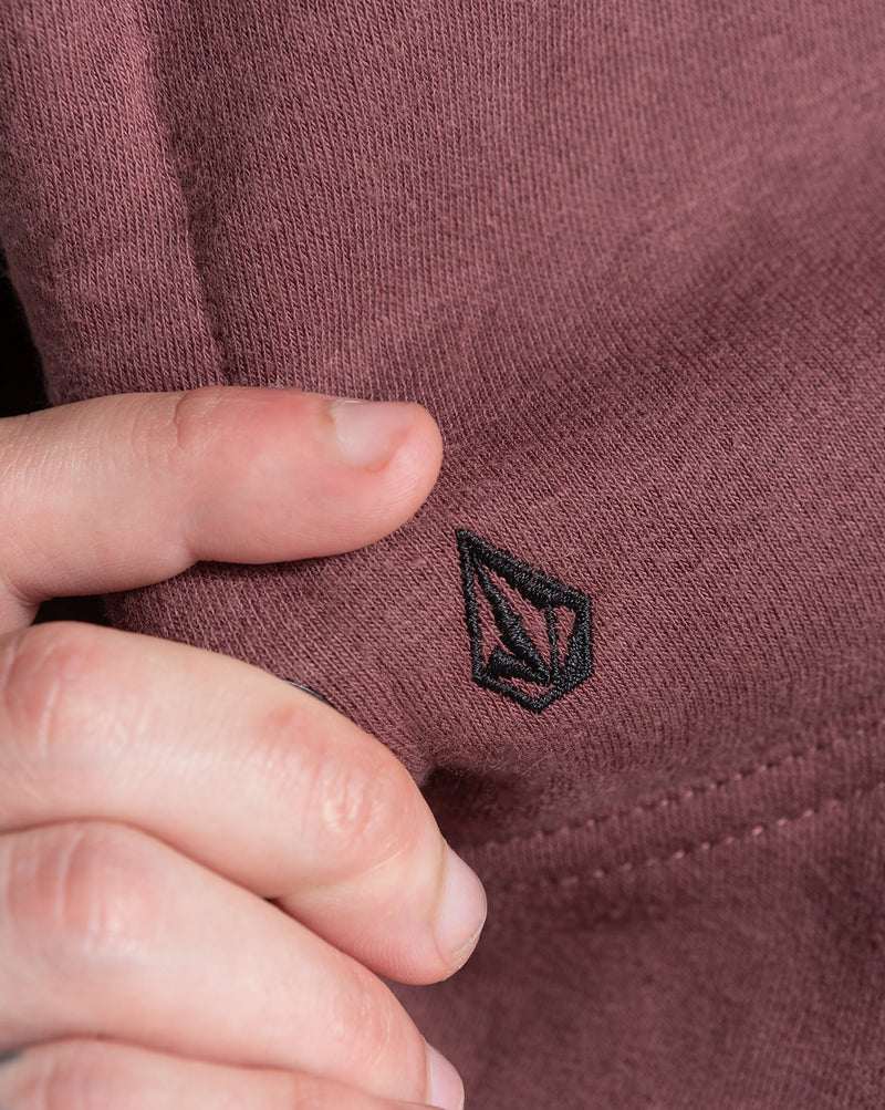 Moletom Canguru Volcom Watanite Bordô