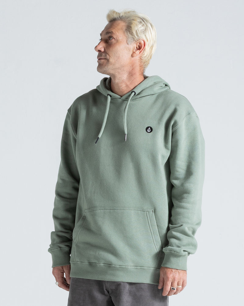 Moletom Canguru Volcom Foreman Verde Claro