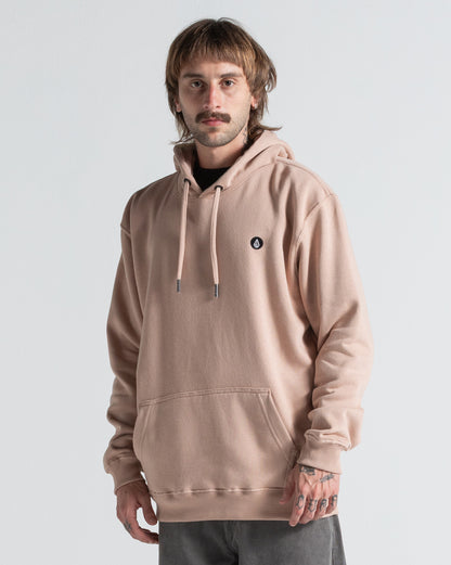 Moletom Canguru Volcom Foreman Bege