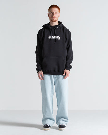 Moletom Canguru Volcom Gothstone Preto