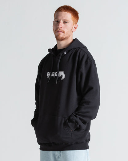 Moletom Canguru Volcom Gothstone Preto