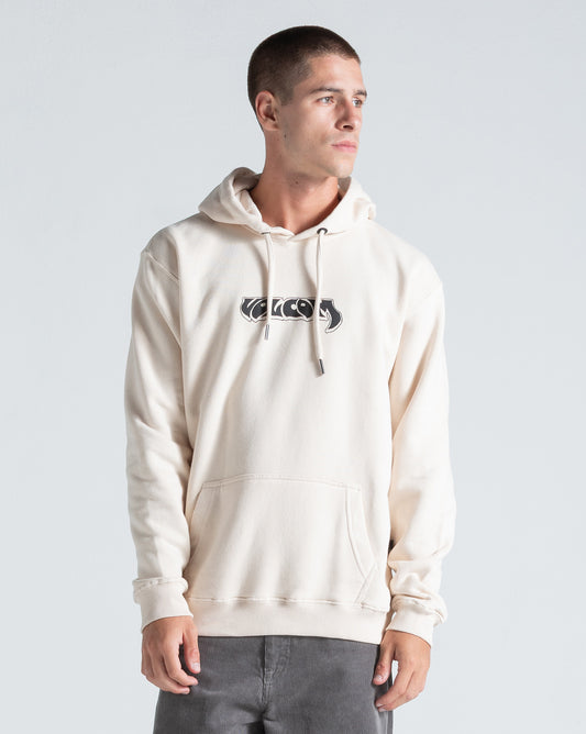 Moletom Canguru Volcom Gothstone Vintage White