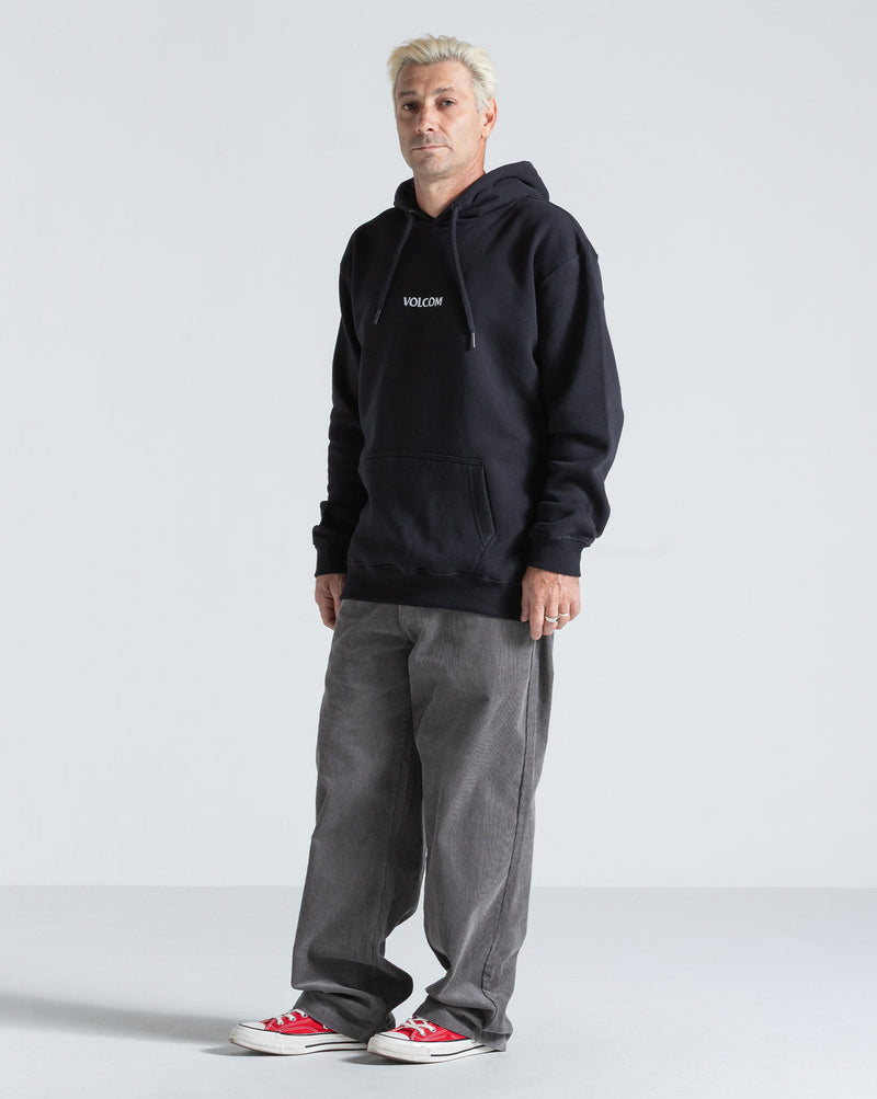 Moletom Canguru Volcom Signature Preto