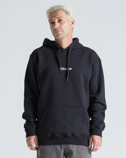 Moletom Canguru Volcom Signature Preto