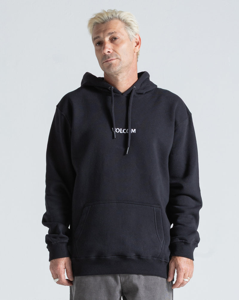 Moletom Canguru Volcom Signature Preto