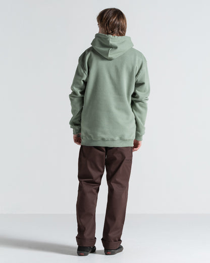 Moletom Canguru Volcom Signature Verde Claro