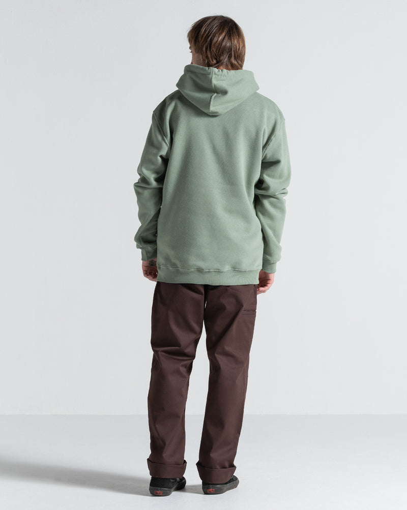 Moletom Canguru Volcom Signature Verde Claro