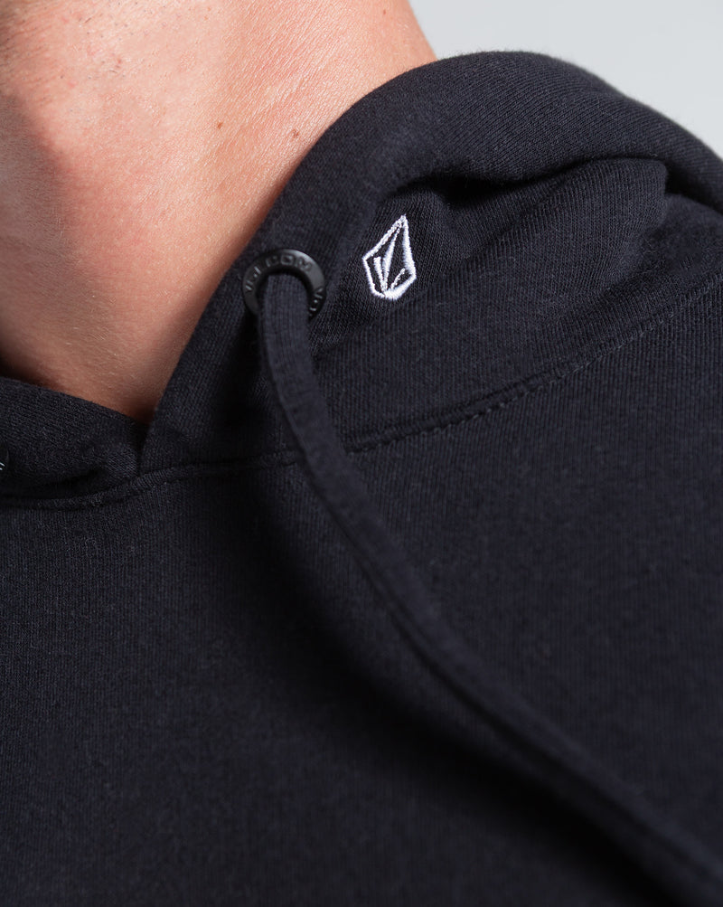 Moletom Canguru Volcom Volstoned Preto